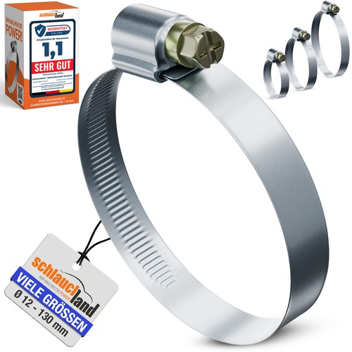 Edelstahlschelle 12mm - w2,
