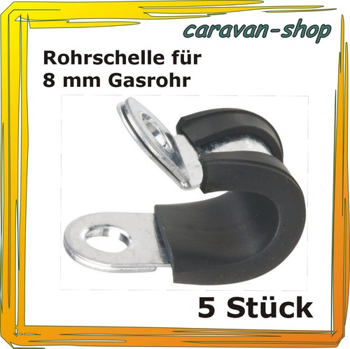 Schelle für gasrohr 8 - 5, x